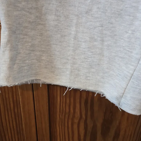 Ultra Flirt Light Gray Wide Leg Sweat Pants - Picture 6 of 6